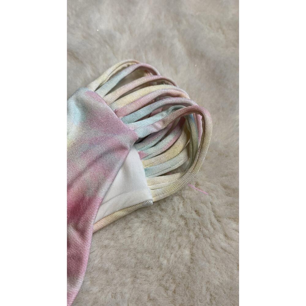 PQ Swim Isla tie-dye effect ruched bikini bottoms - Picture 4 of 9